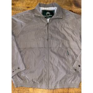 Mens Weatherproof Tan Khaki Vintage Long Sleeve Jacket Pockets Size XL